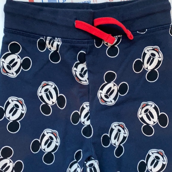 H&M Mickey Mouse Joggers Size 5-6Y - Picture 3 of 9